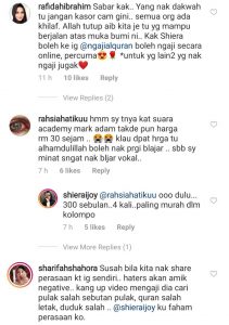 Sharifah Shahirah kecewa komen biadap netizen terhadap bekas suami 