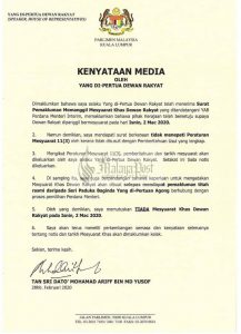 Surat Rasmi Notis Pemberitahuan - Mudik JJ